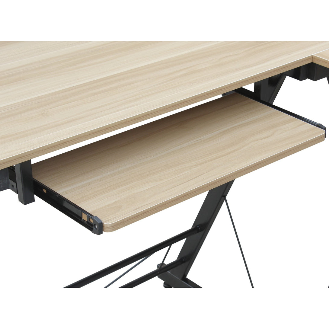 Emerson Computer Desk Corner Desk - Maple