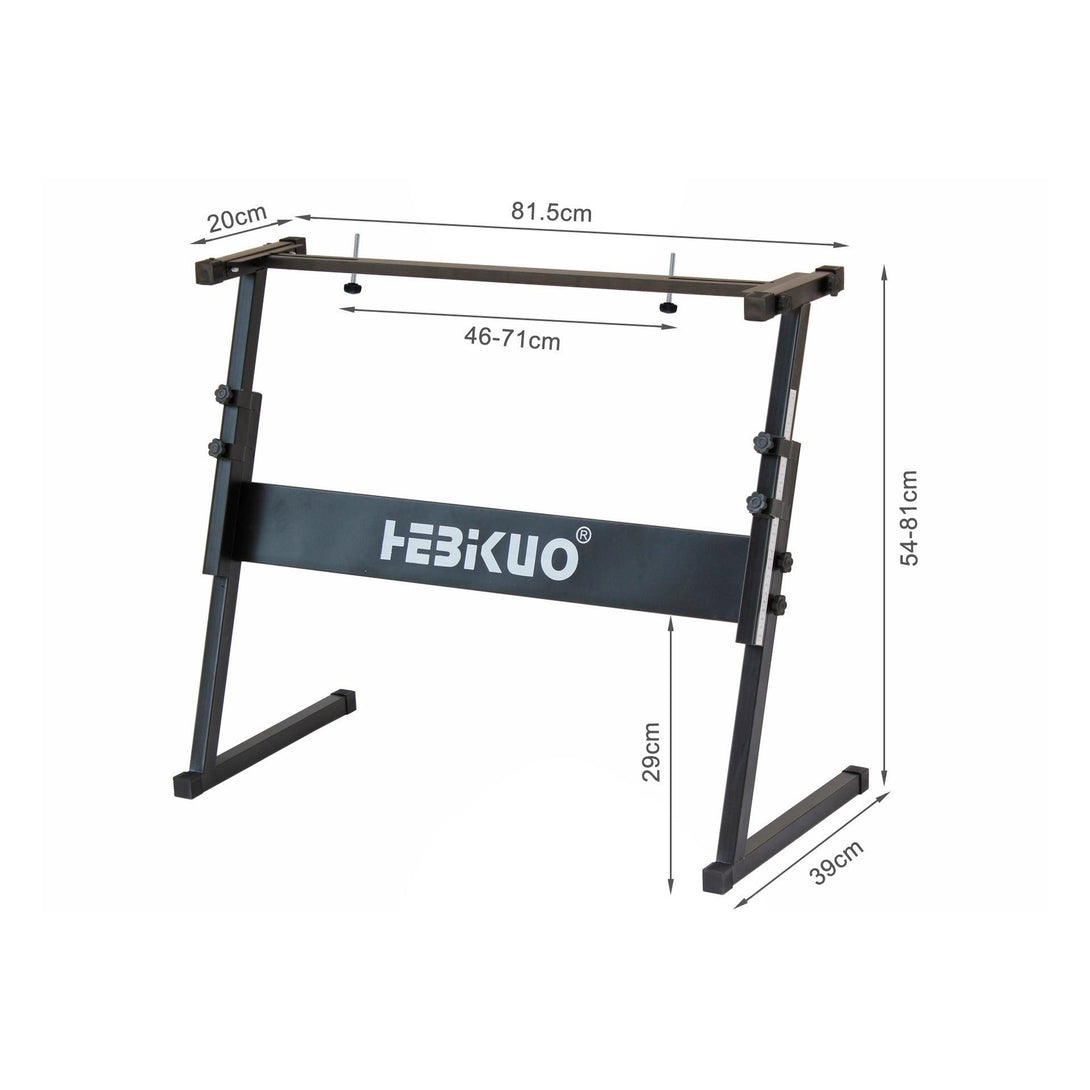 Adjustable Keyboard Piano Stand Z Frame