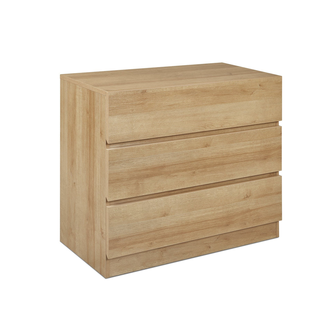 Harris 3 Drawers Tallboy - Oak