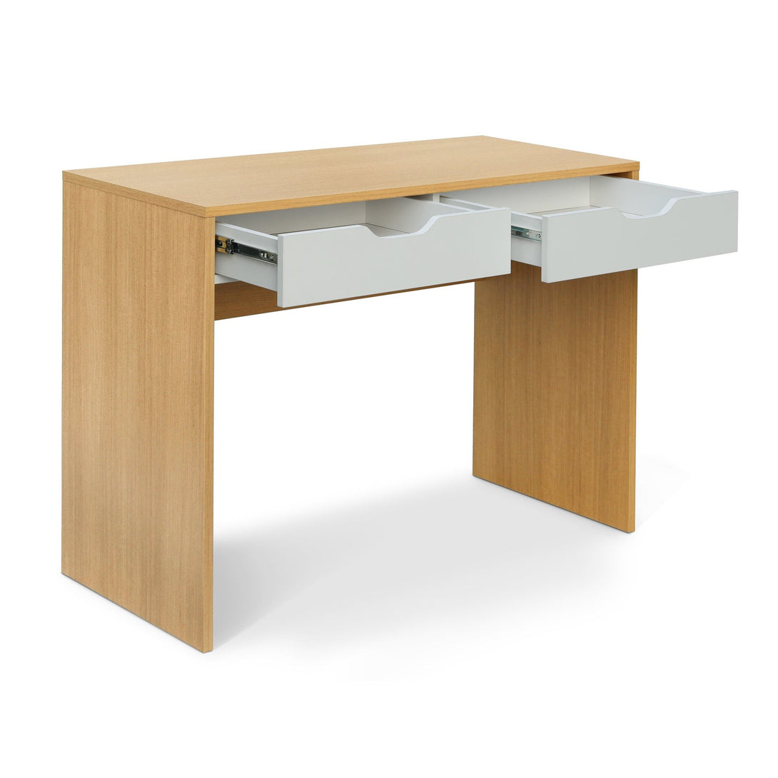 Schertz 100cm Computer Desk - Oak