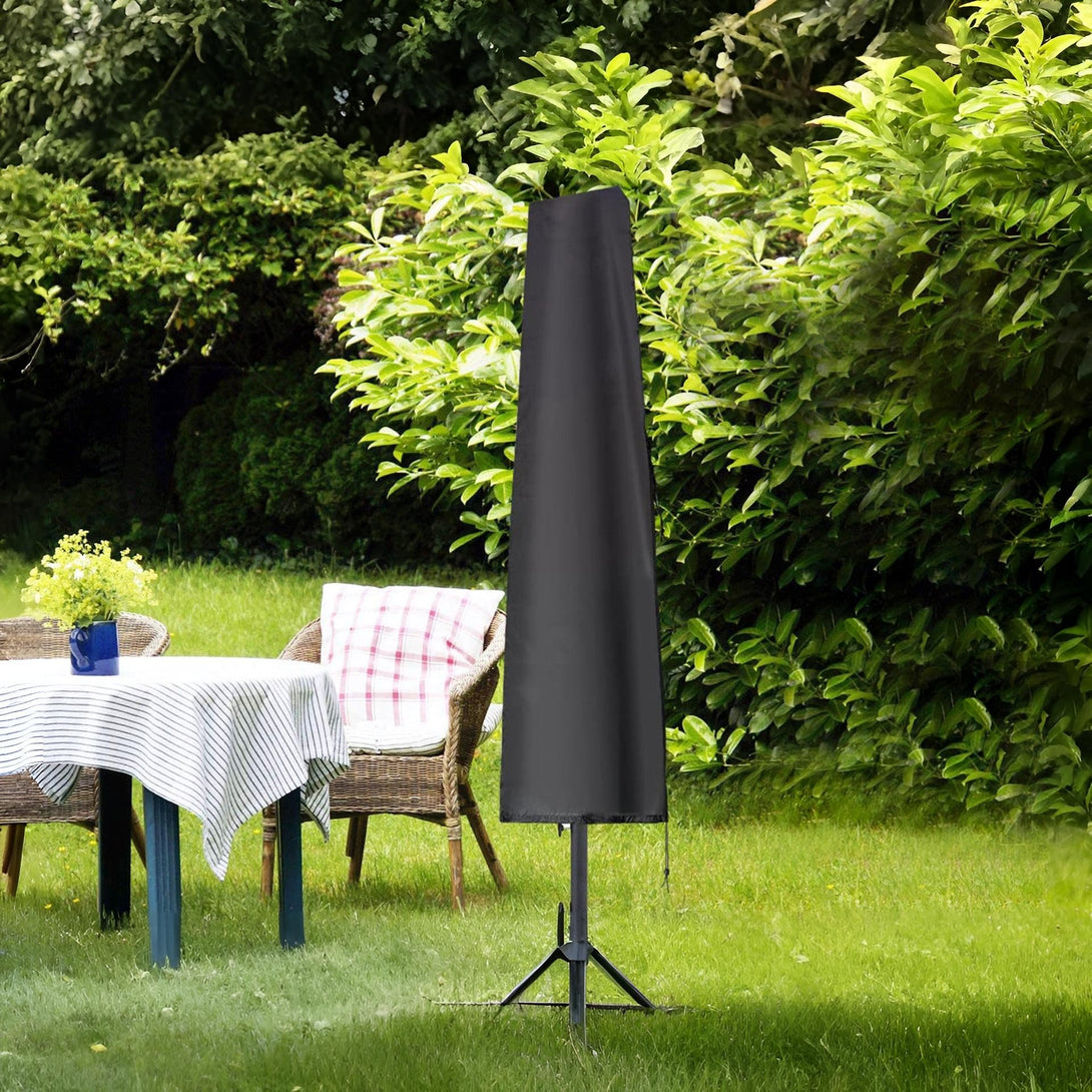 Waterproof Outdoor Patio Umbrella Cover with Zipper