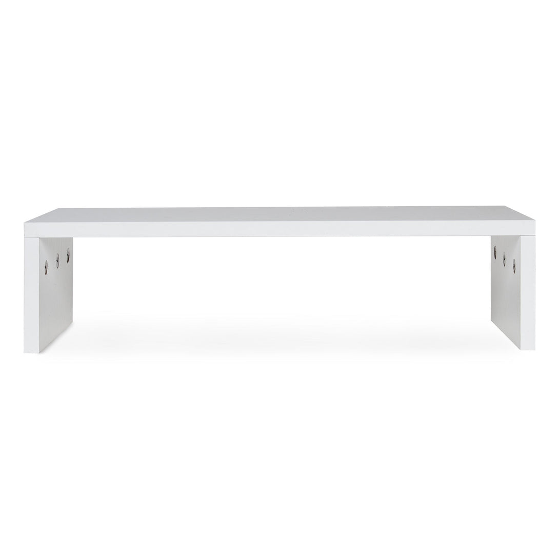 Computer Monitor Stand Laptop Stand Riser - White
