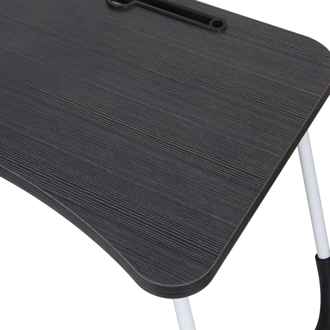 Portable Anti-Slip Laptop Desk Laptop Tray Table - Black