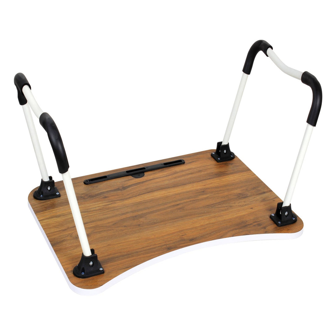 Portable Anti-Slip Laptop Desk Laptop Tray Table - White