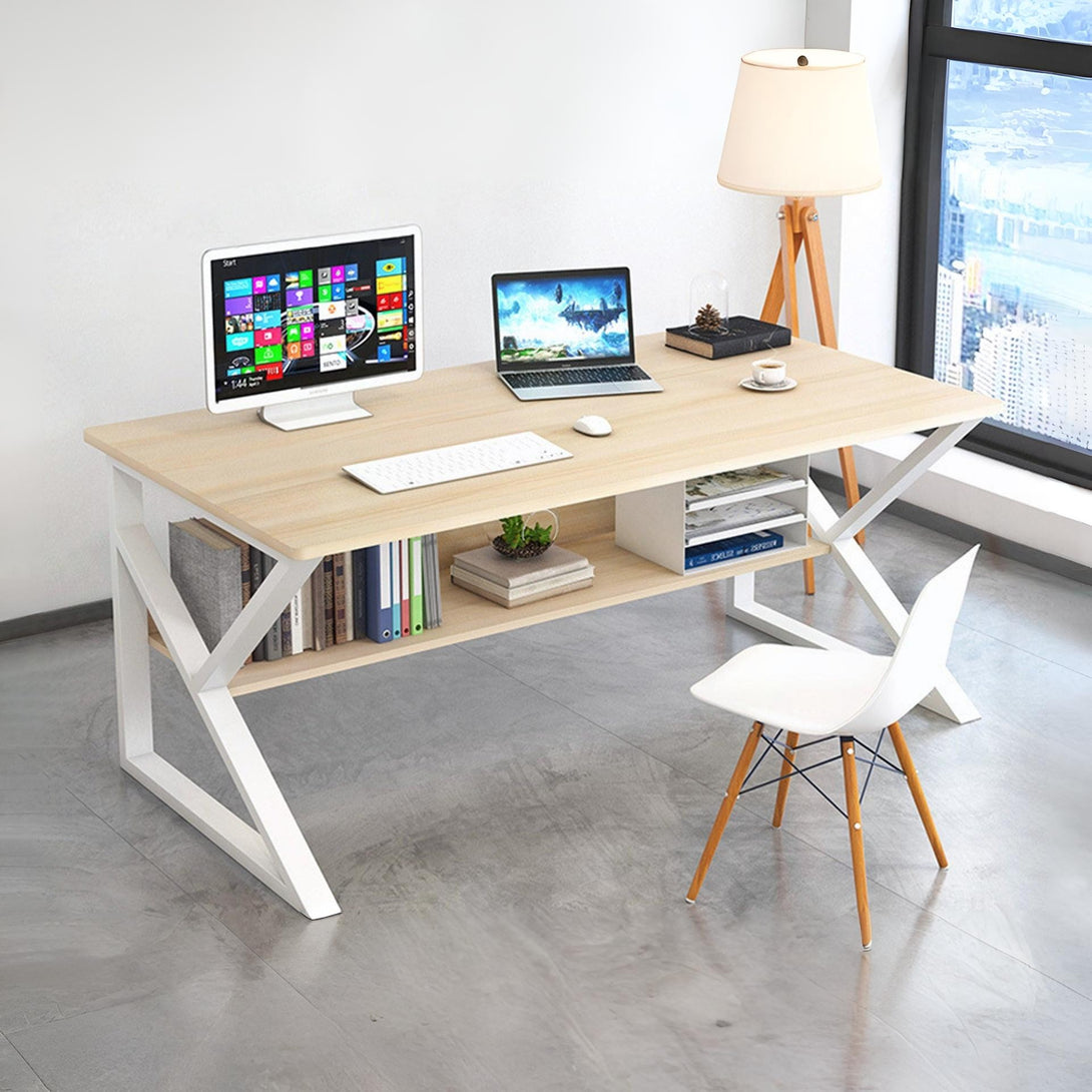 Yael 120cm Computer Desk - Maple
