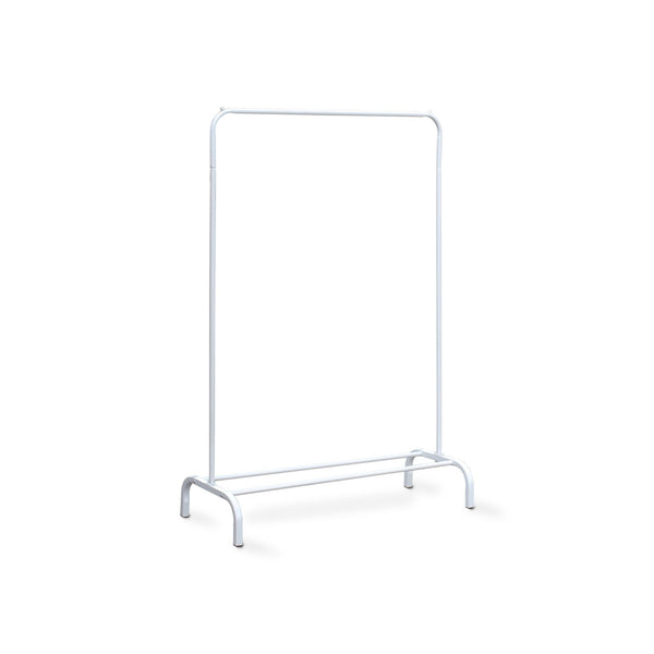 Metal Clothes Rack Stand Coat Hanger 104 x 152cm - White