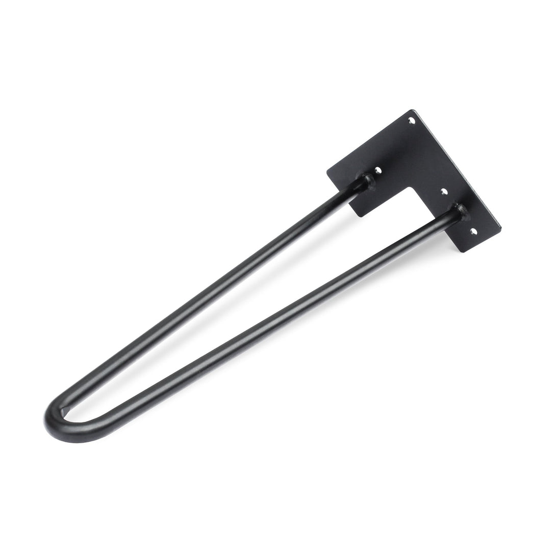 41cm Hairpin Table Leg 2 Rod Steel Metal - Set of 4