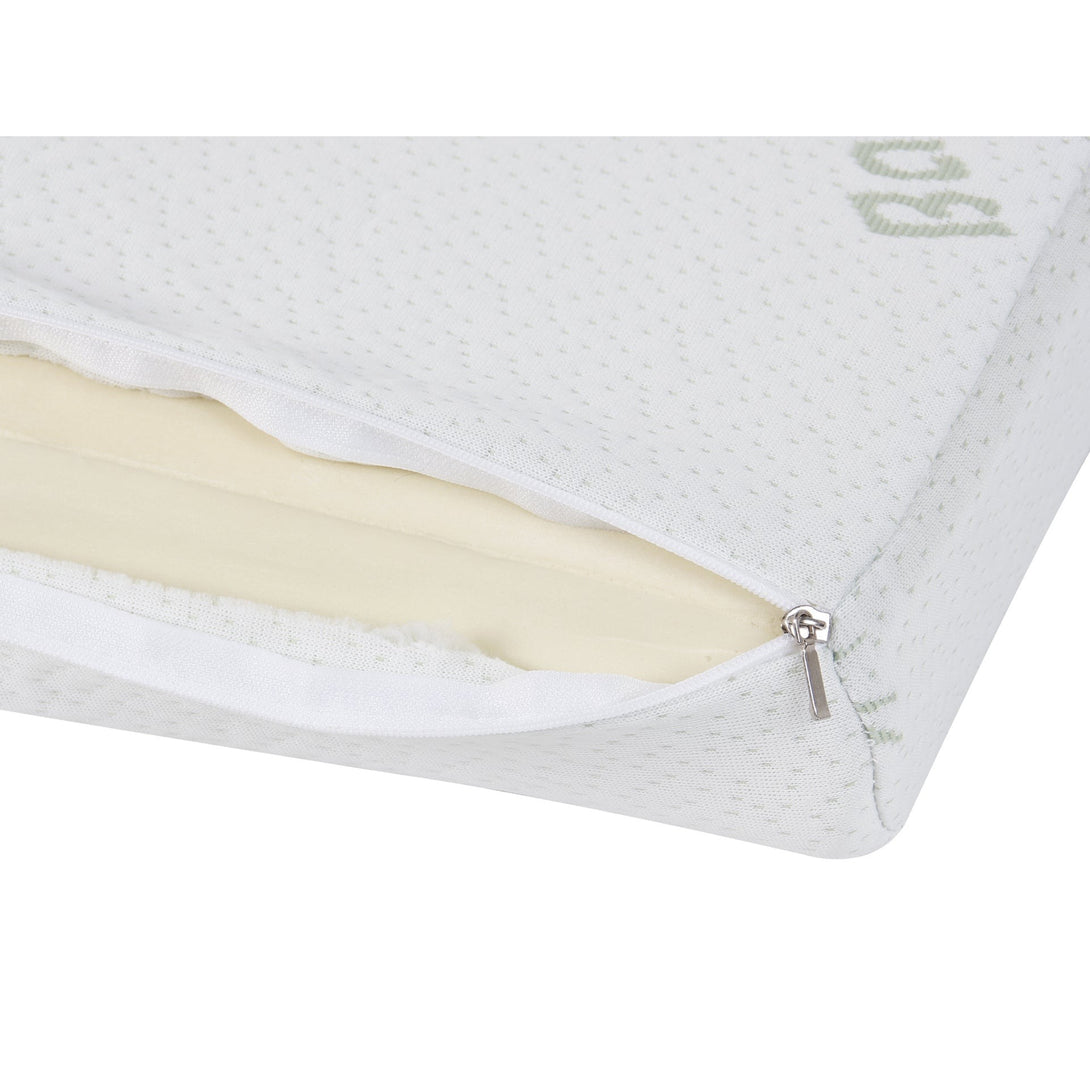 Memory Foam Pillow with Bamboo Cover - Set of 2 - M