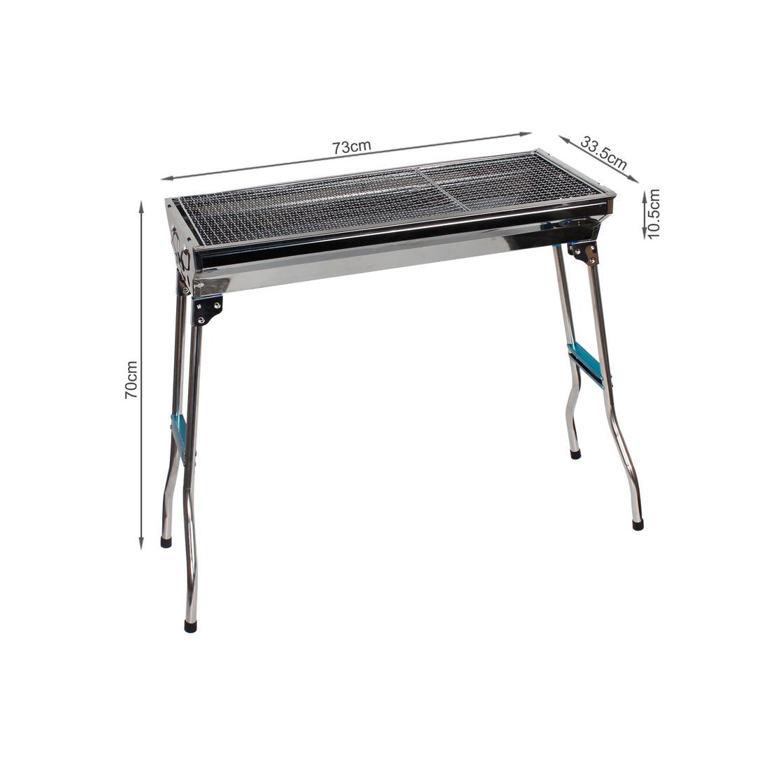 Charcoal BBQ Grill Set