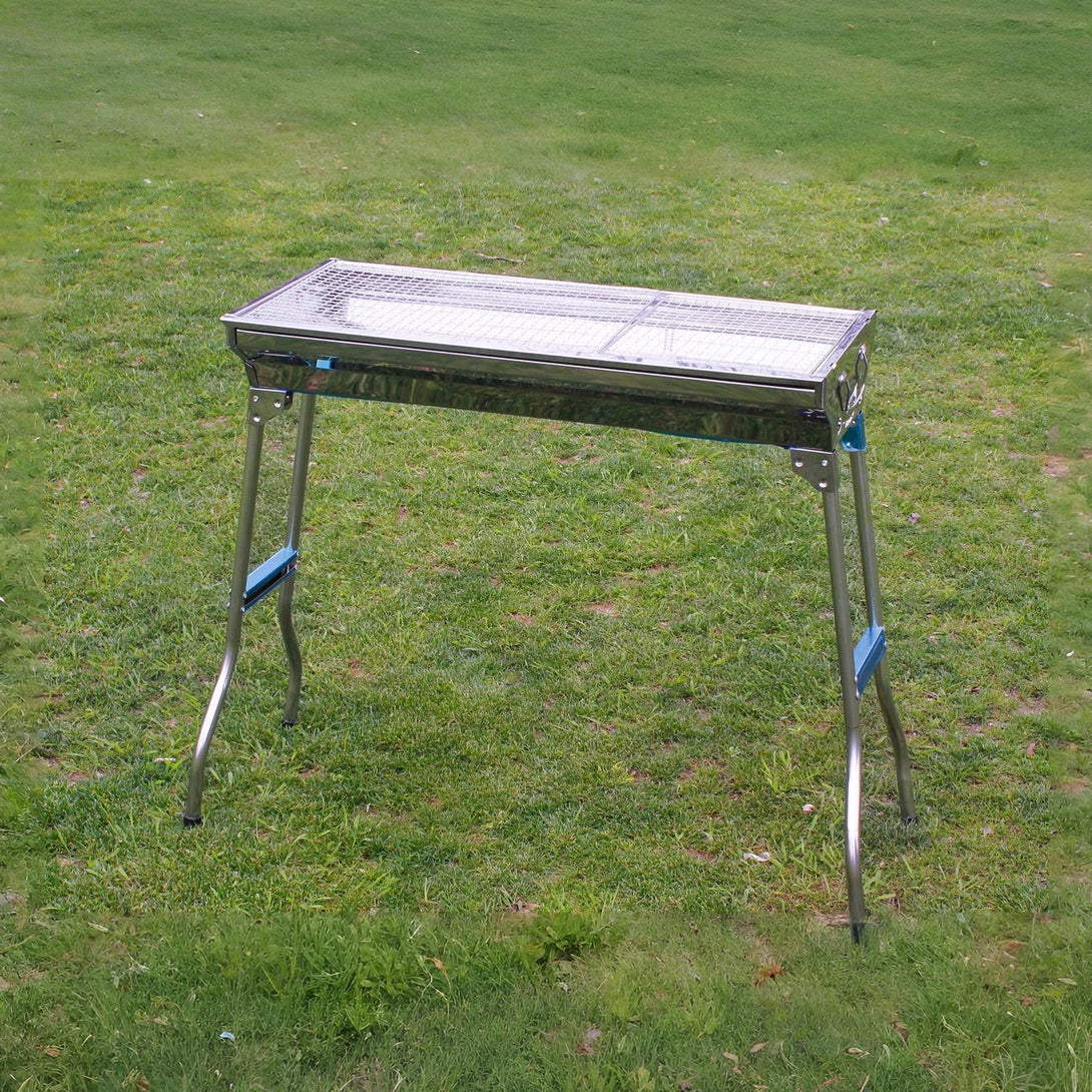Charcoal BBQ Grill Set