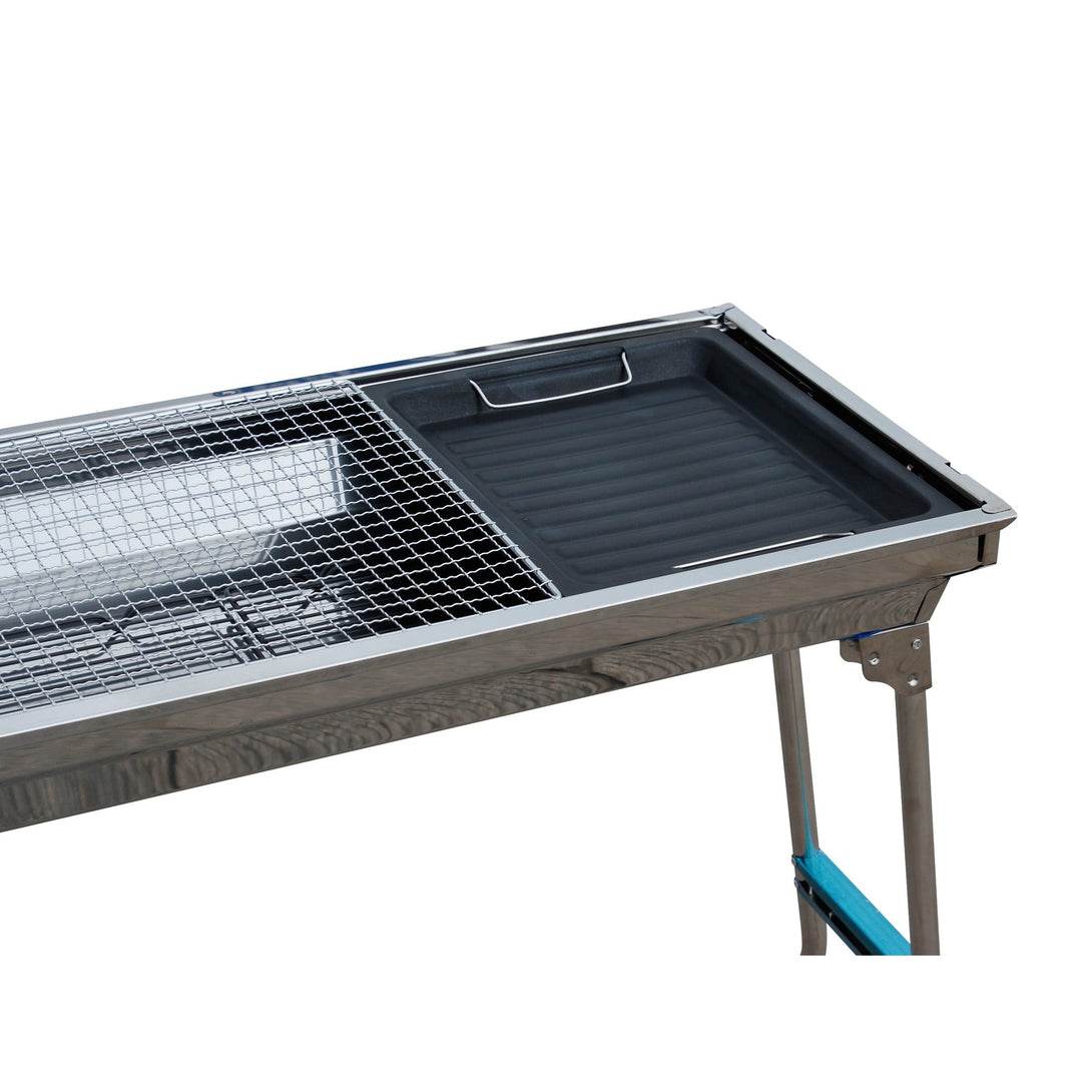 Charcoal BBQ Grill Set