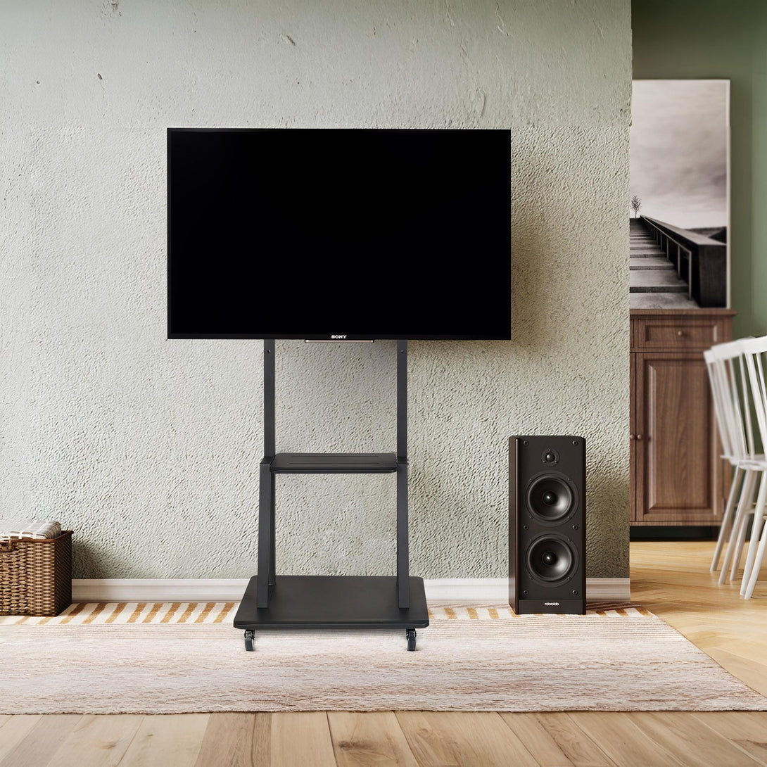 Mobile TV Stand Height Adjustable 32"-65"