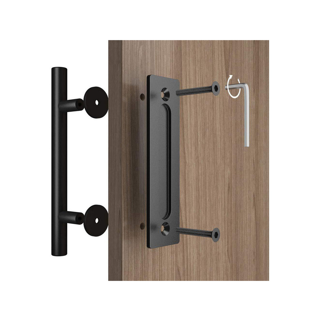 Barn Door Handle 12” - Black