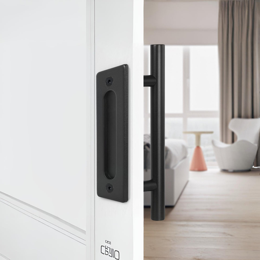 Barn Door Handle 12” - Black