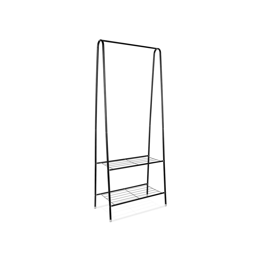 Metal Clothes Rack Stand - Black