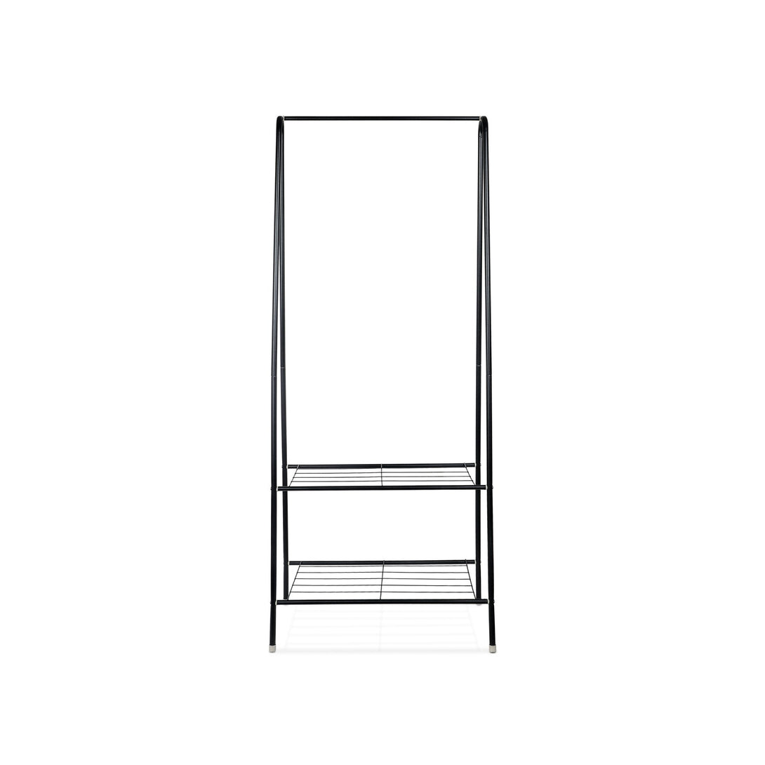 Metal Clothes Rack Stand - Black