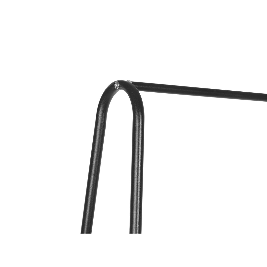 Metal Clothes Rack Stand - Black