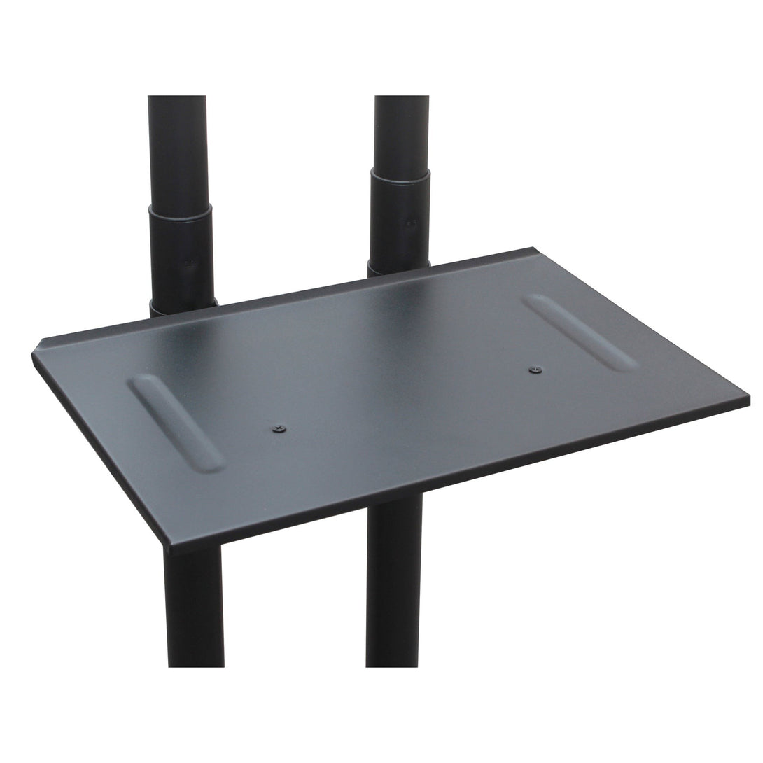 TV Stand With Wheels Height Adjustable 32-65"