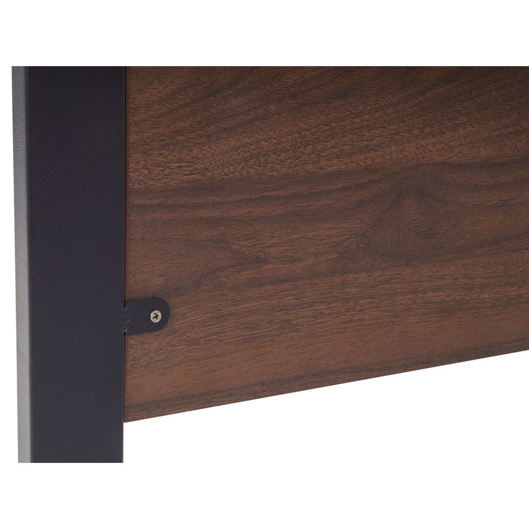Nakia Computer Corner Desk - Walnut