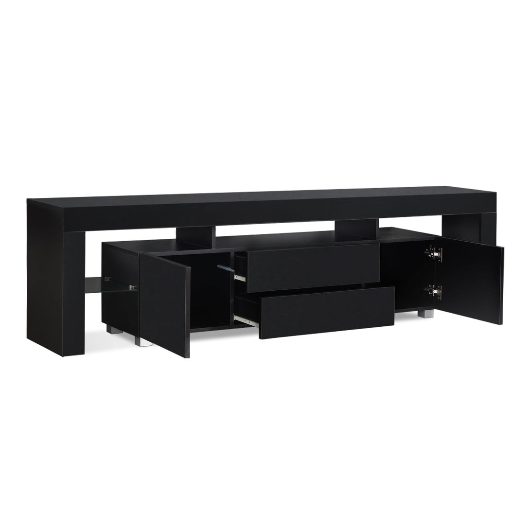 Micco 2m LED Entertainment Unit - Black