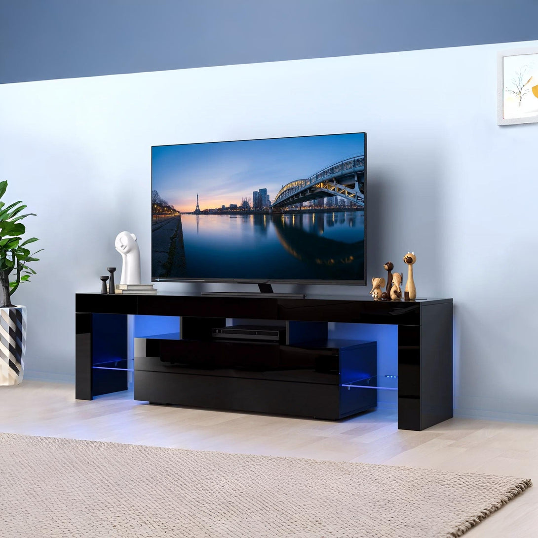 Dothan 1.6m Entertainment Unit - Black