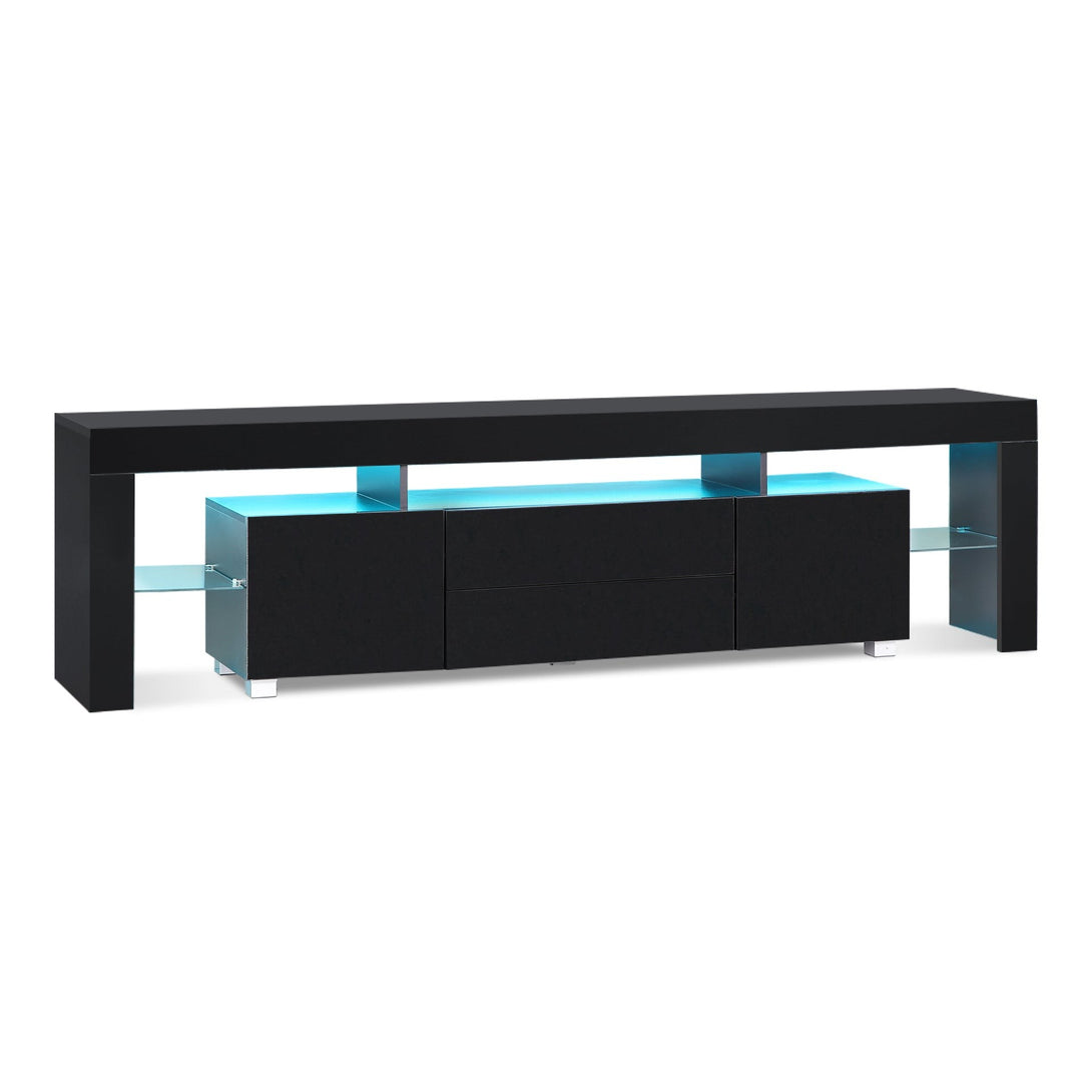 Micco 2m LED Entertainment Unit - Black