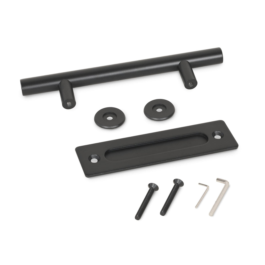 Barn Door Handle 12” - Black