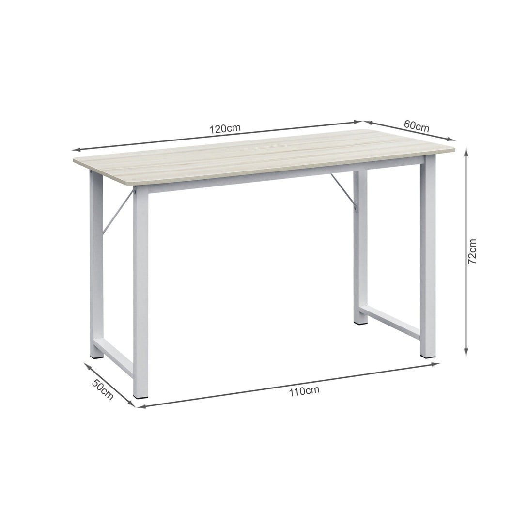 Taylen 120cm Computer Desk - Maple
