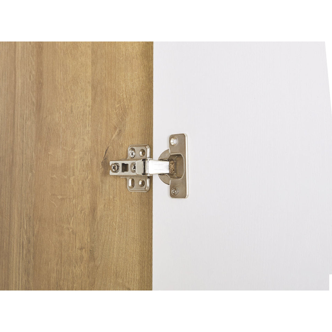 Makalu Wardrobe 3 Door Storage Shelves - Oak