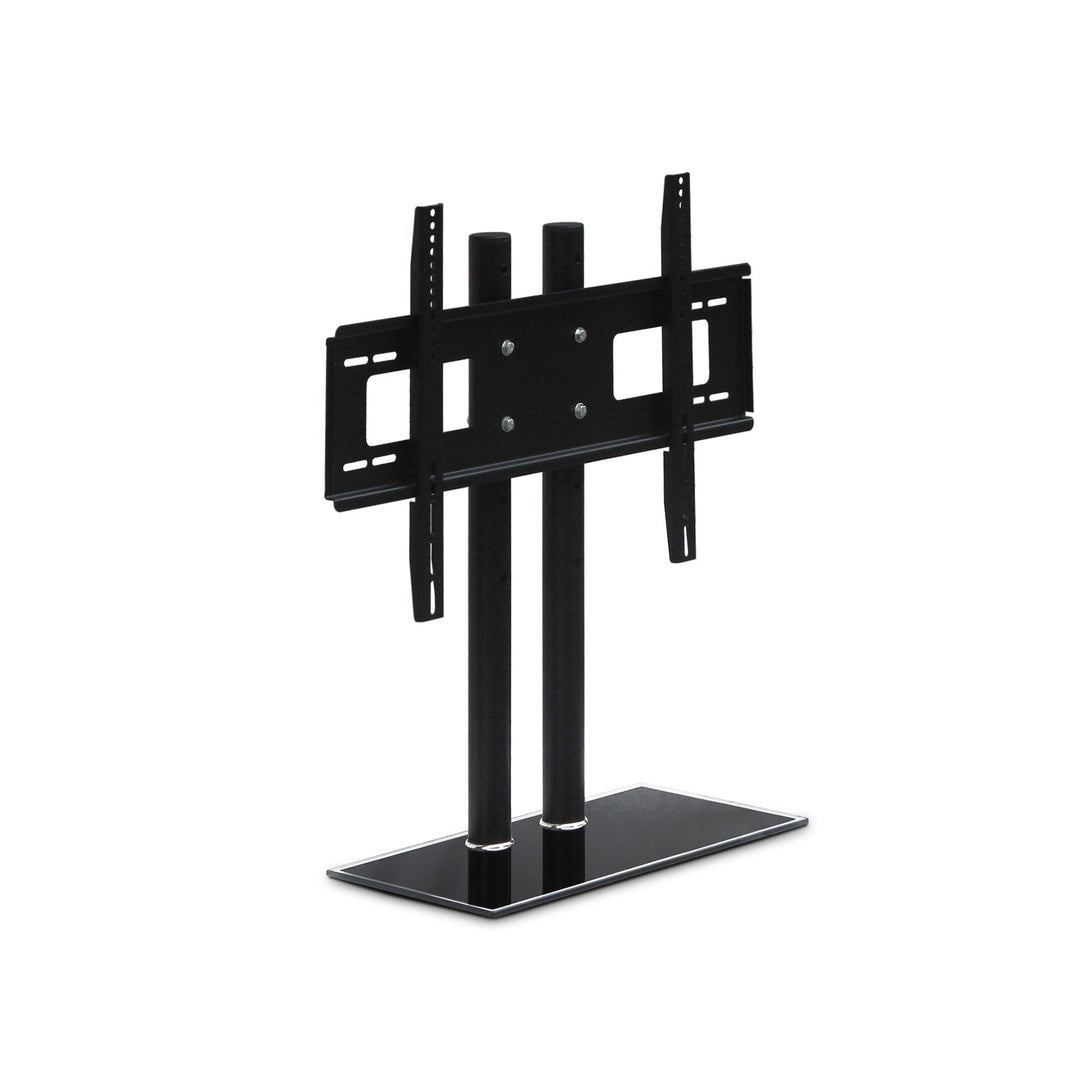 TV Stand With Glass Base Height Adjustable 32-70"
