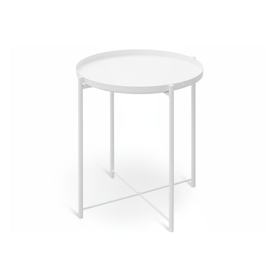 Ellison Round Side Table Coffee Table - White