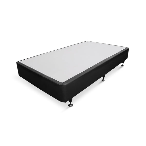 Vinson Fabric Single Bed Base - Black