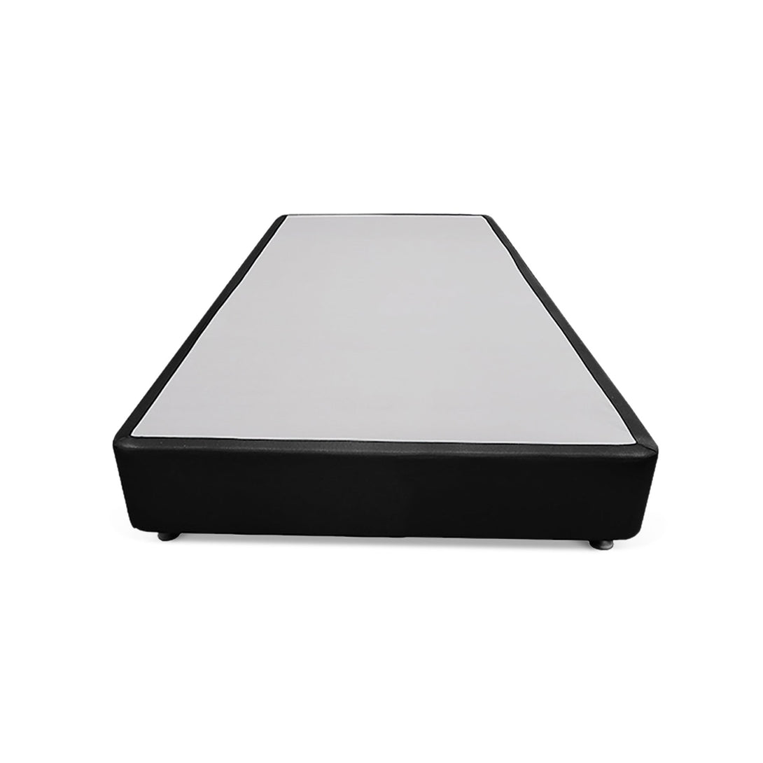Vinson Fabric Single Bed Base - Black