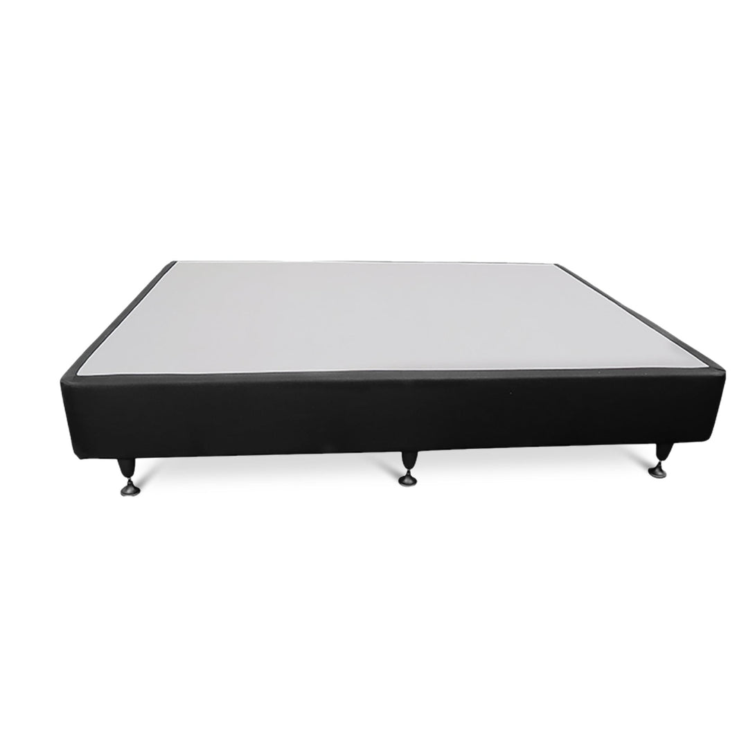 Vinson Fabric Double Bed Base - Black