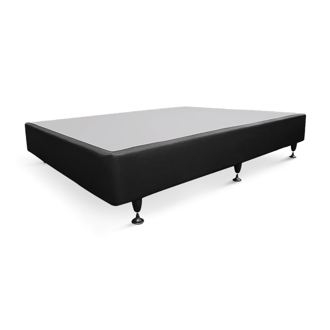 Vinson Fabric Double Bed Base - Black