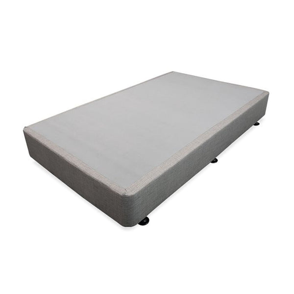 Vinson Fabric Single Bed Base - Grey