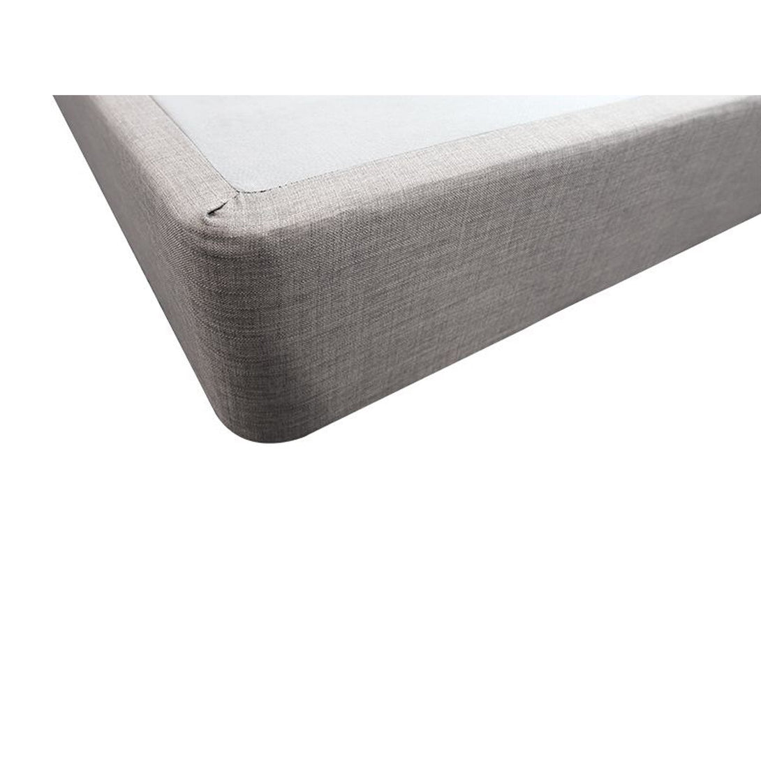 Vinson Fabric Single Bed Base - Grey