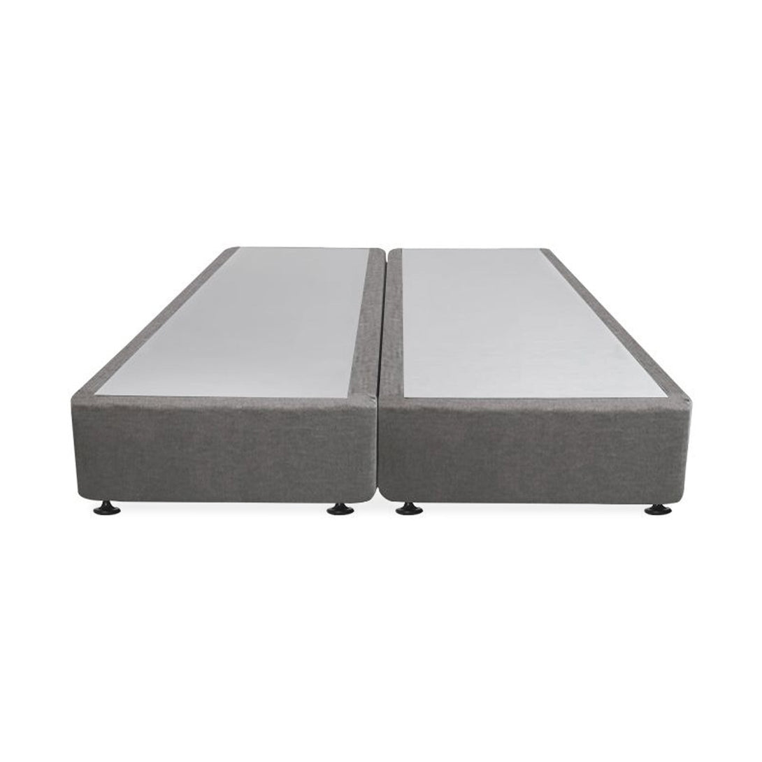 Vinson Fabric King Split Bed Base - Grey