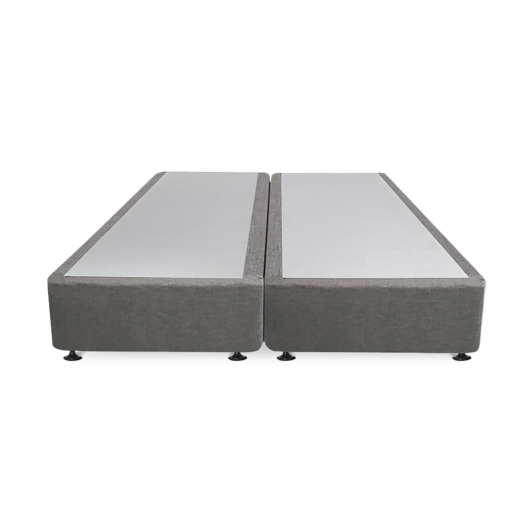Vinson Fabric Super King Split Bed Base - Grey