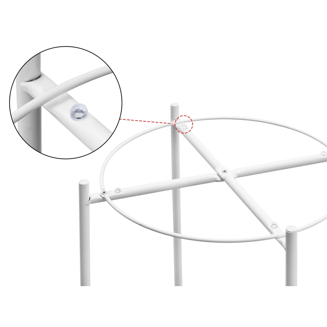 Ellison Round Side Table Coffee Table - White