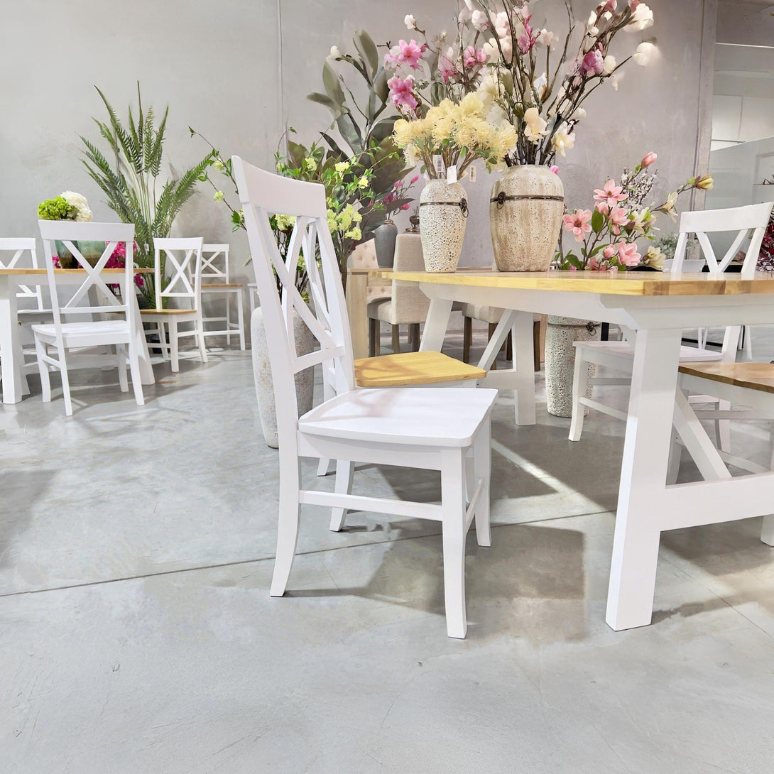 Bali Dining Chair - Set of 2 - White