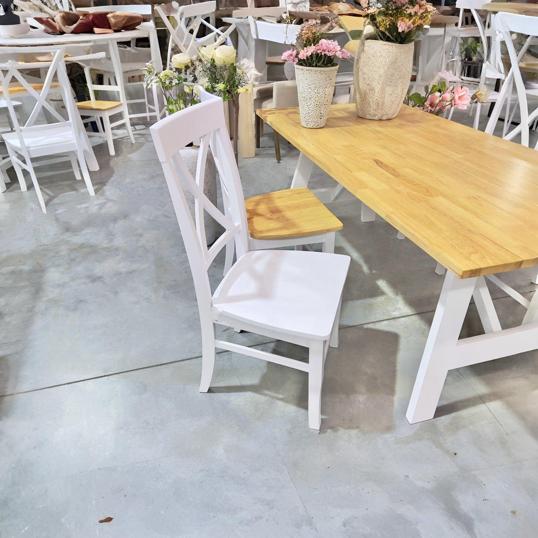 Bali Dining Chair - Set of 2 - White