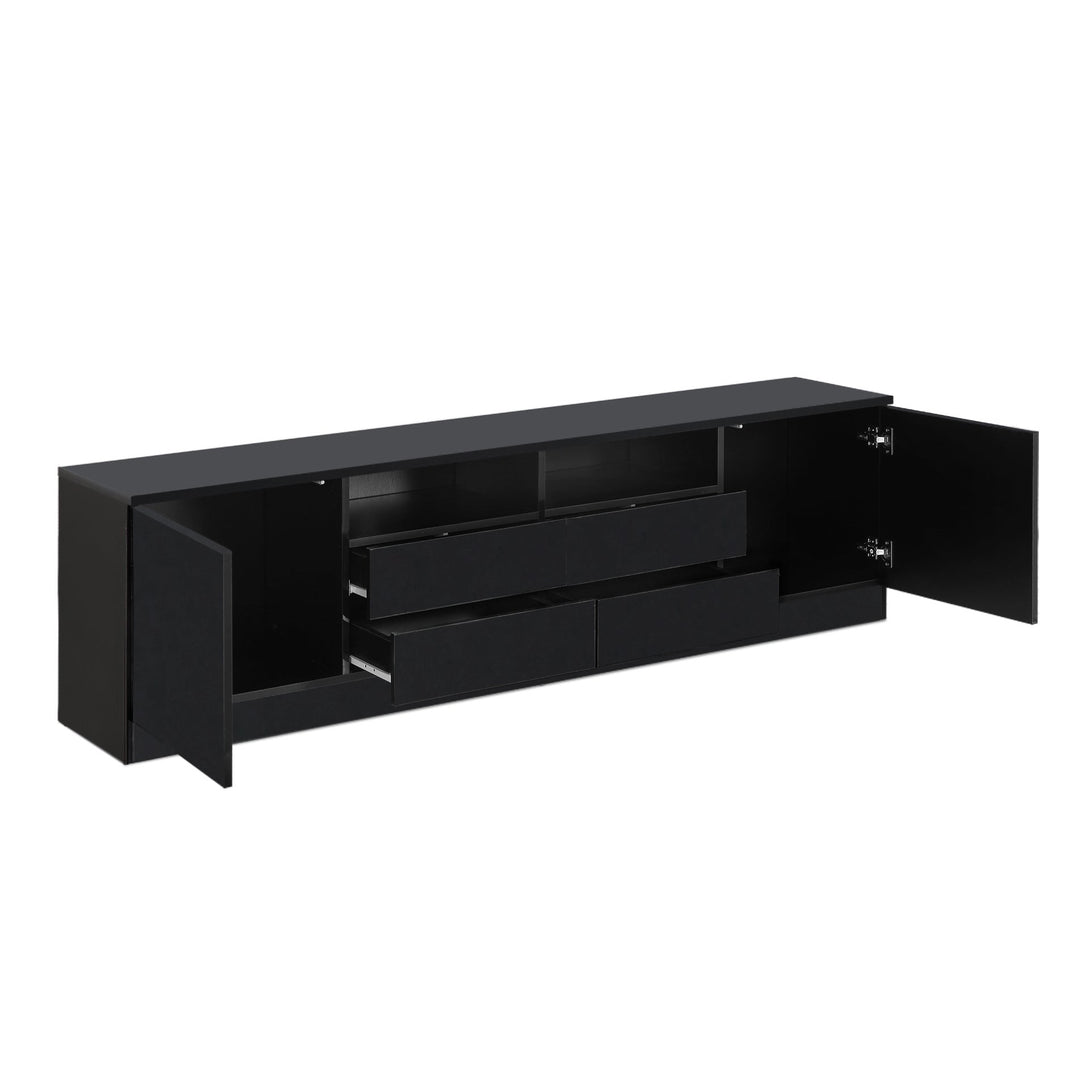 Antler 1.8m Entertainment Unit - Black