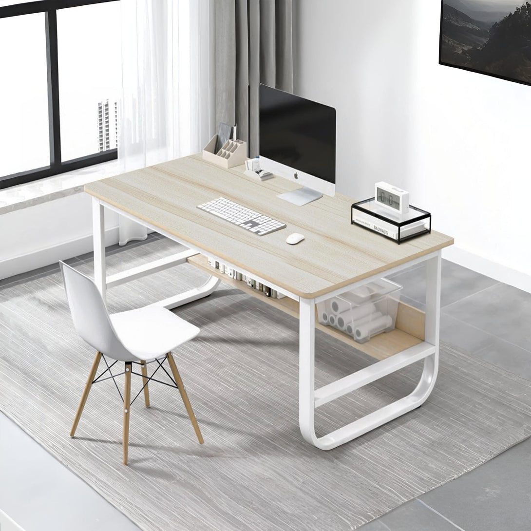 Andrea 100cm Computer Desk - White