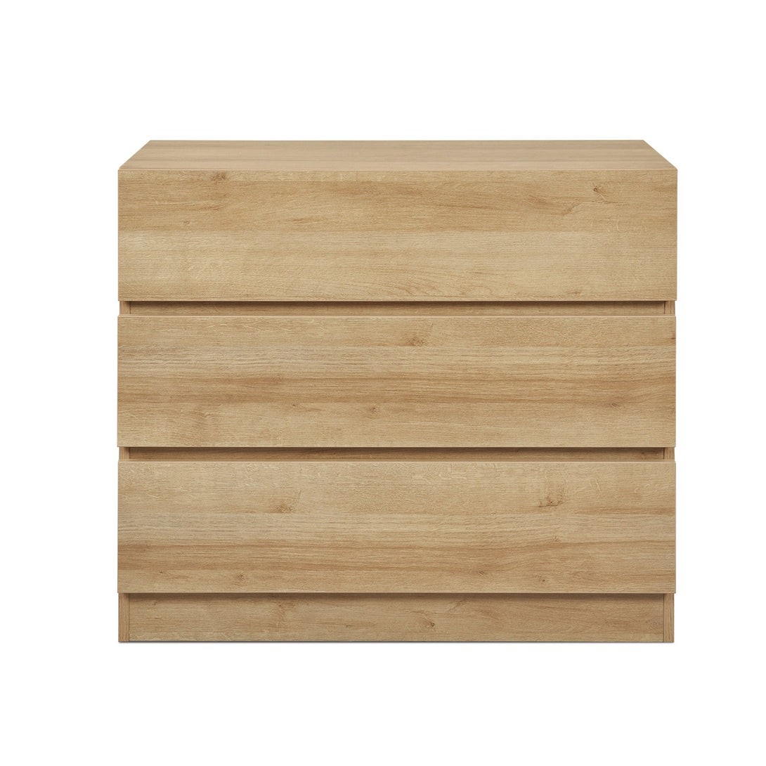 Harris 3 Drawers Tallboy - Oak