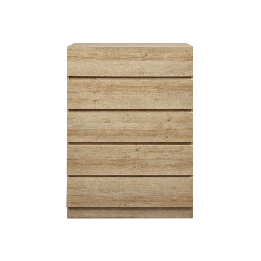 Harris 5 Drawers Tallboy - Oak