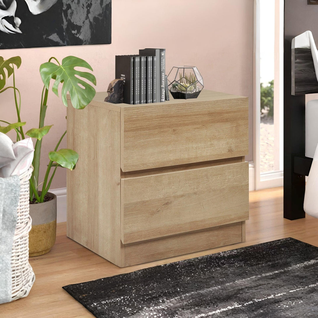 Harris Bedside Table - Oak