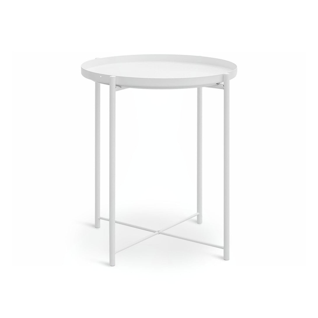 Ellison Round Side Table Coffee Table - White
