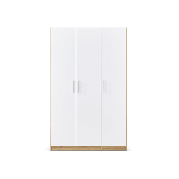 Makalu Wardrobe 3 Door Storage Shelves - Oak