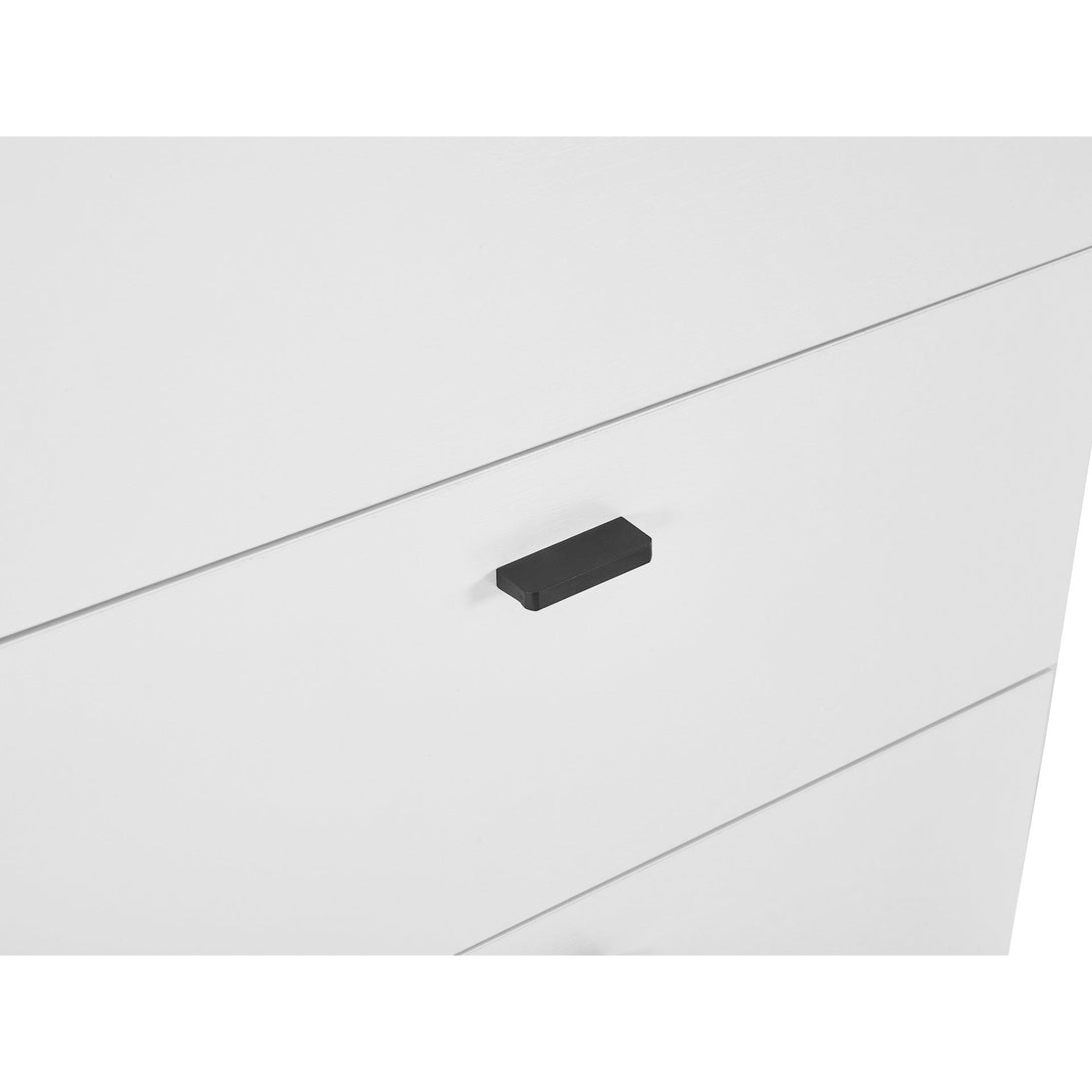Hekla Tallboy 5 Drawer Chest Dresser - White